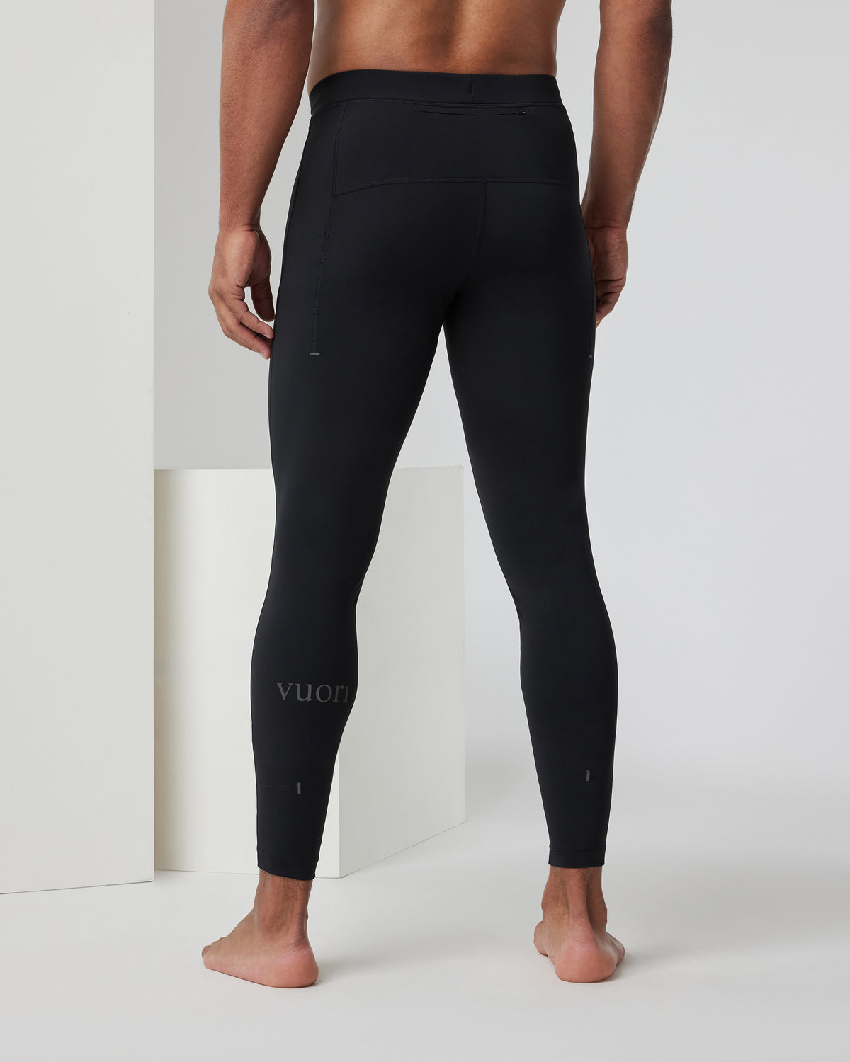 PR Tight Men's Black Compression Tights - Image 2