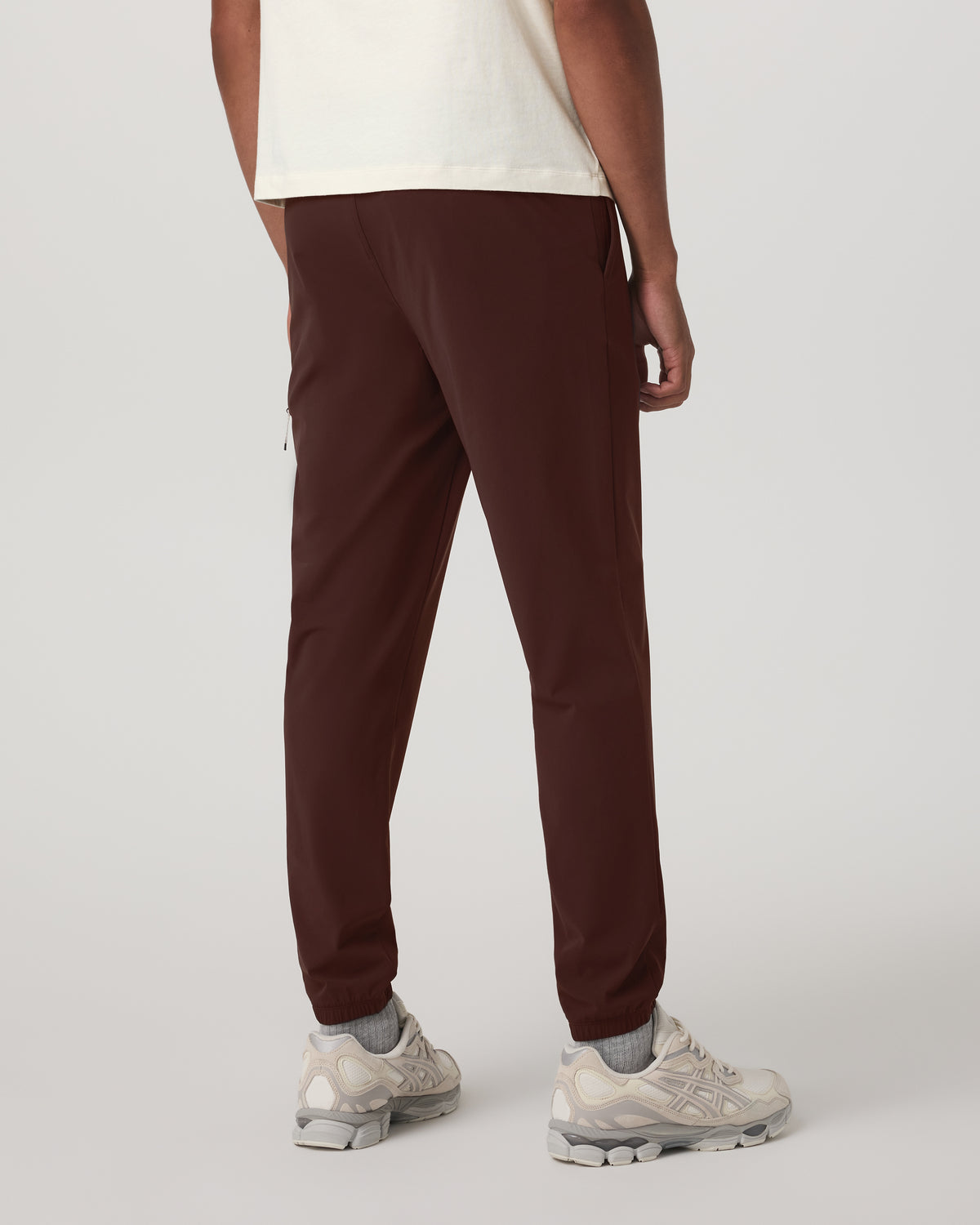 Fleet Sport Jogger 30" Men's Burgundy Joggers - Image 3