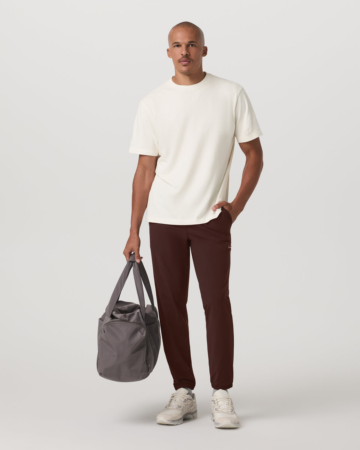 Fleet Sport Jogger 30" Men's Burgundy Joggers - Image 4