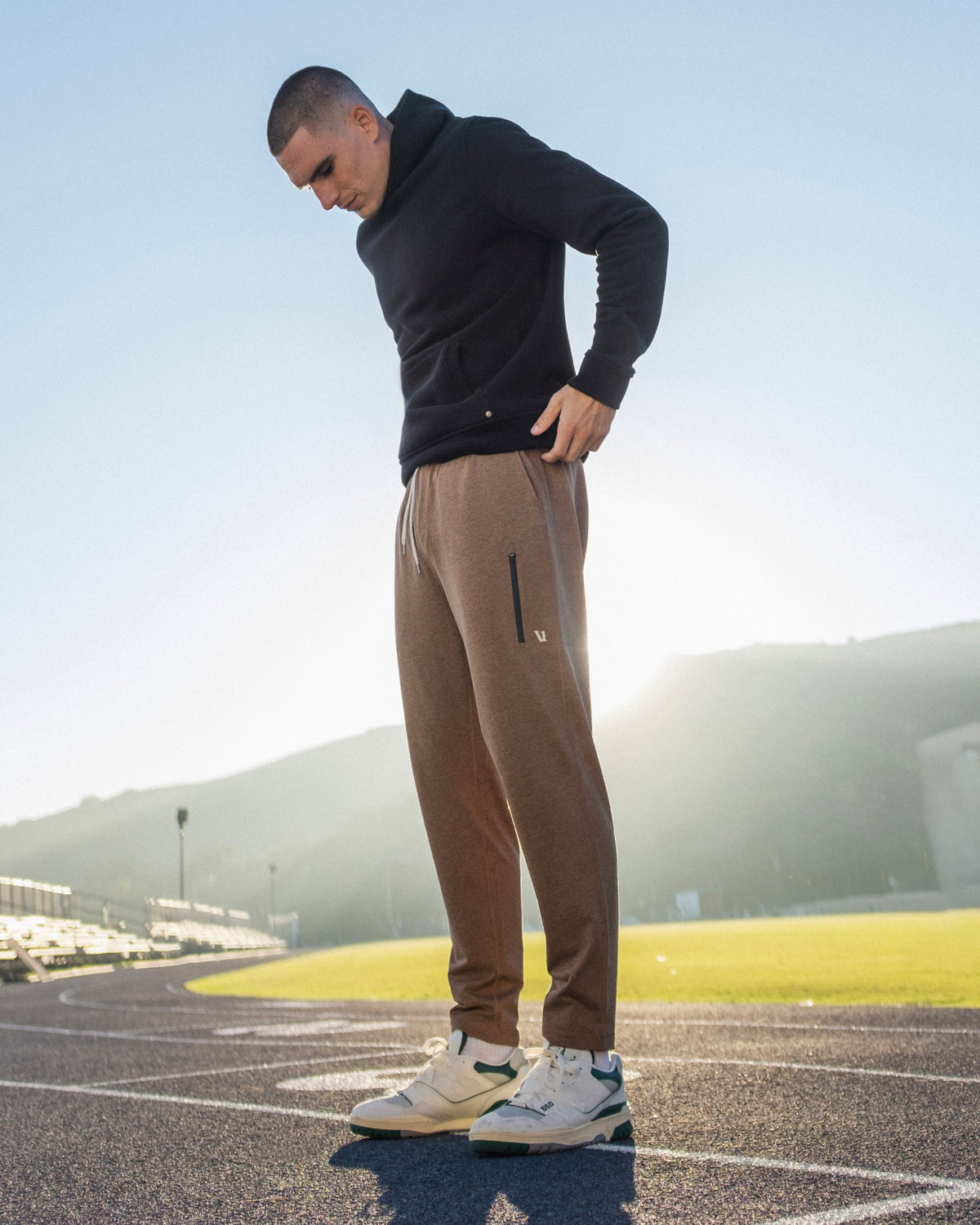 Sunday Performance Track Pant 2.0 Pecan Heather