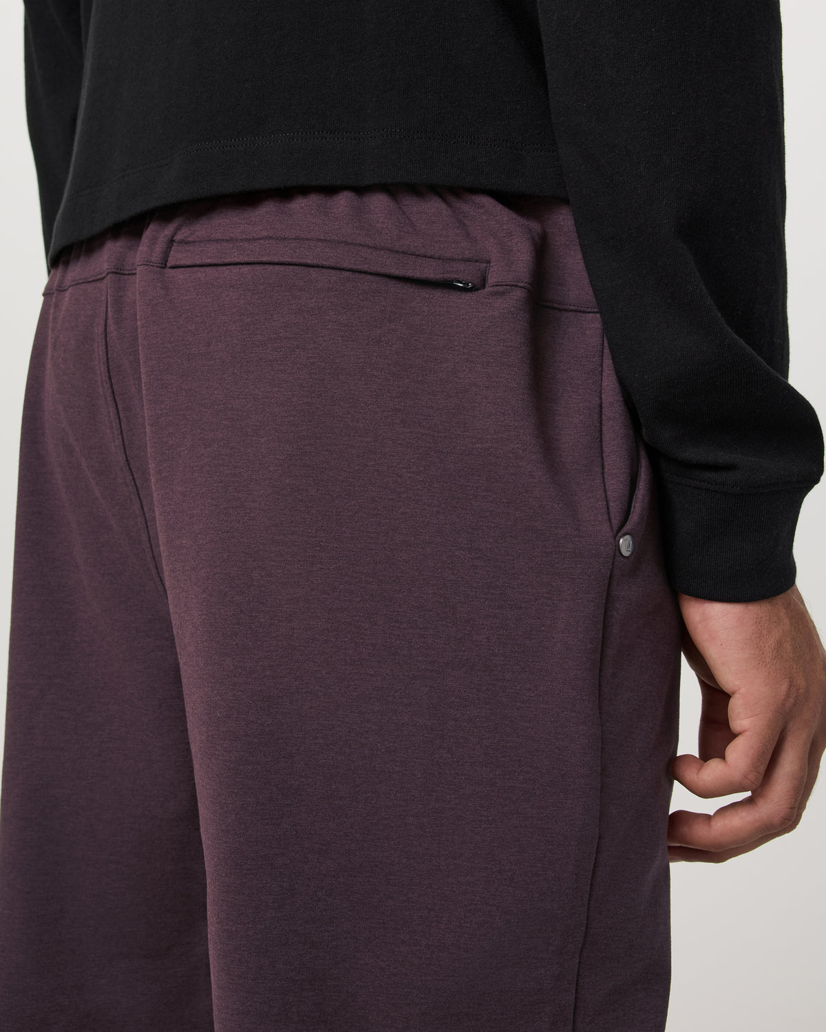 Men's Coronado Sweatpant 30" Raisin Heather - Image 2
