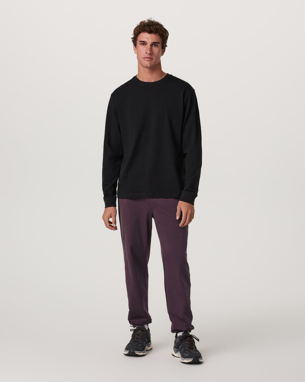 Men's Coronado Sweatpant 30" Raisin Heather - Image 5