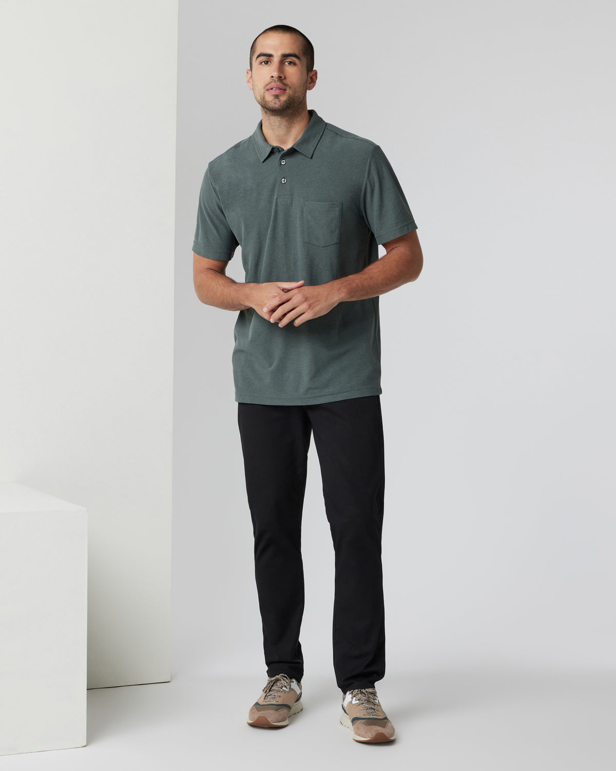 All Ways Chino Men's Black Chino Pants - Image 3
