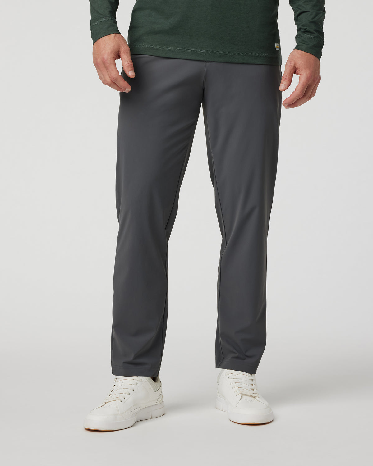 Fleet Chino Pant Athletic Slim 30" Charcoal
