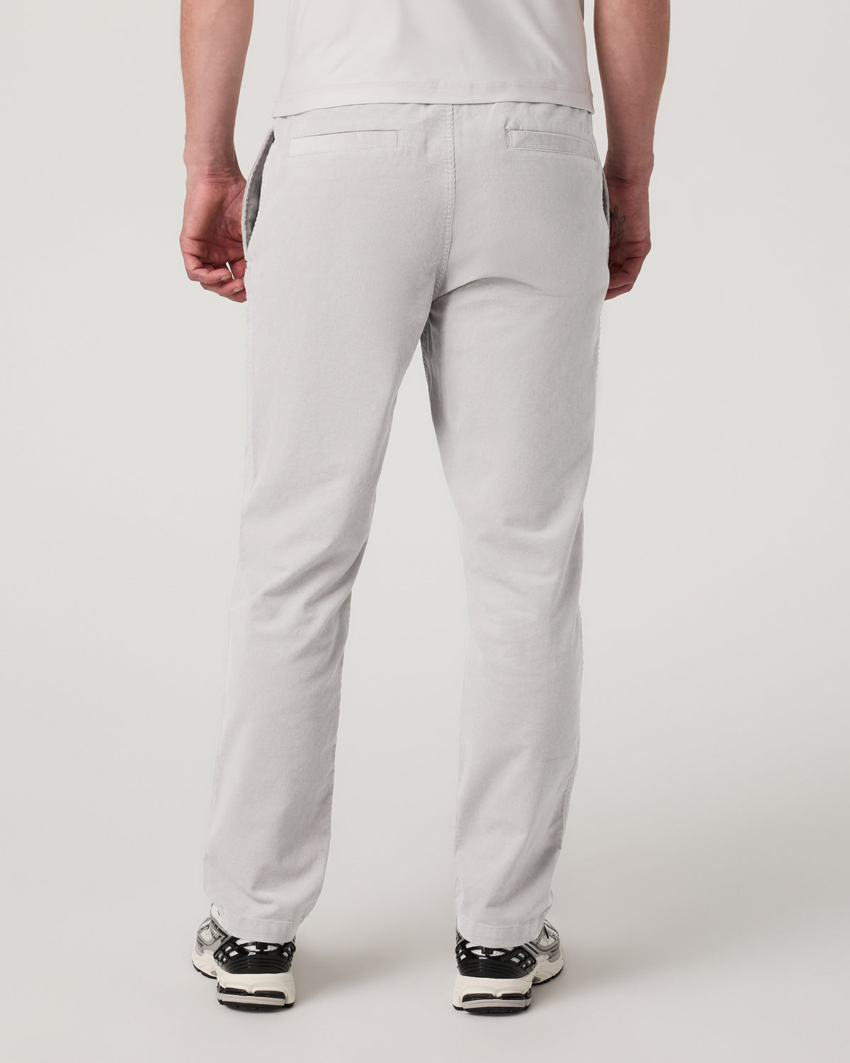 Optimist Elastic Waist Pant Classic Fit Amethyst Grey - Image 5