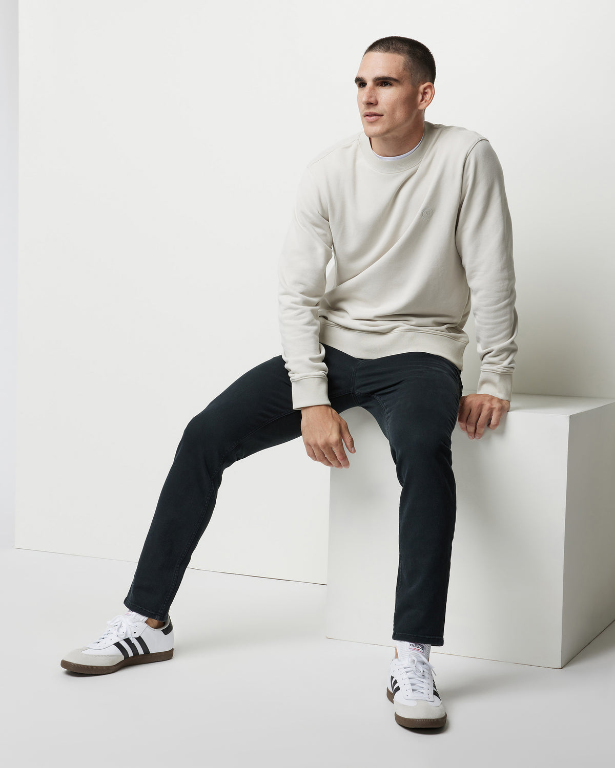 Benton Stretch Twill Pant Black 5-Pocket Pants