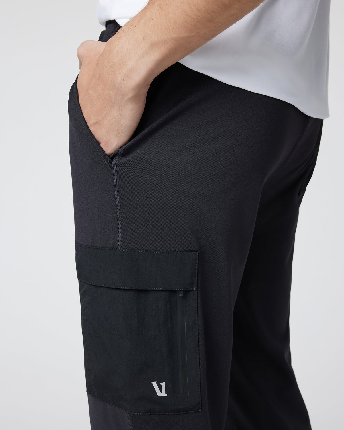 Sunday Utility Jogger Men's Black Cargo Joggers - Image 2