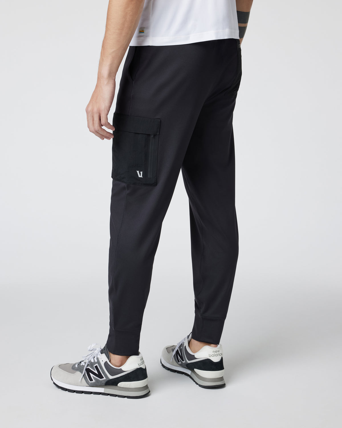 Sunday Utility Jogger Men's Black Cargo Joggers - Image 4