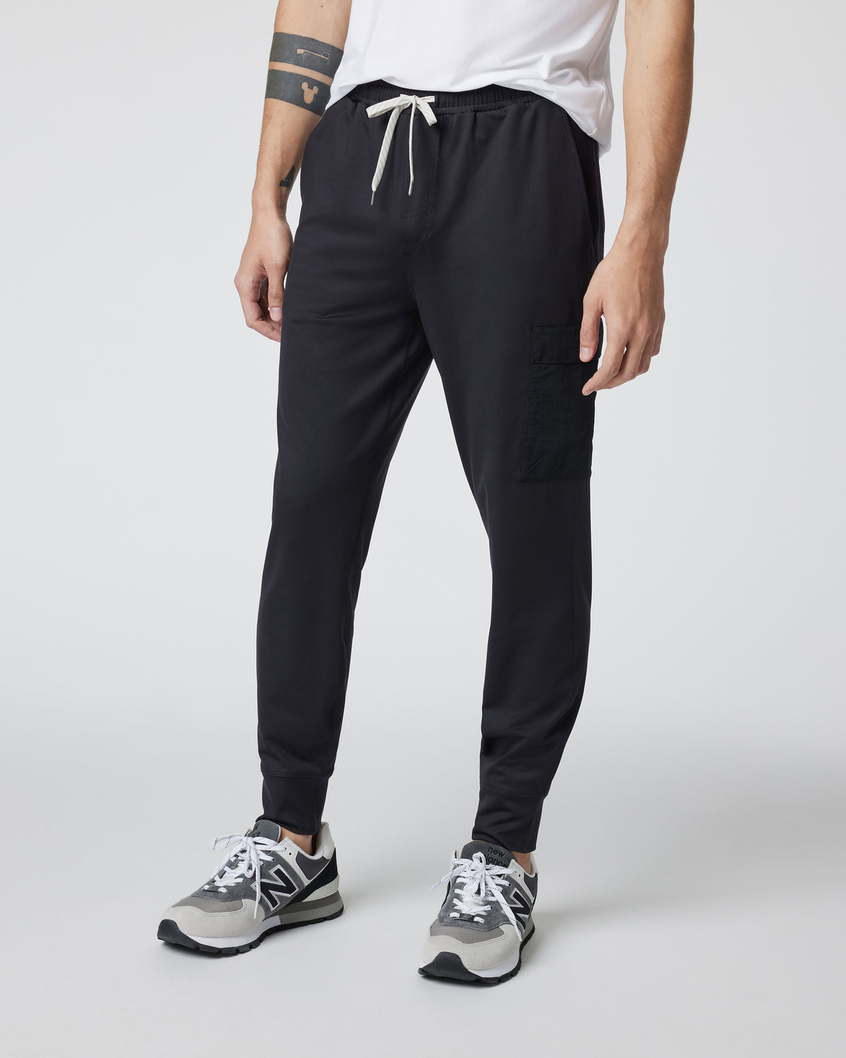 Sunday Utility Jogger Men's Black Cargo Joggers - Image 5