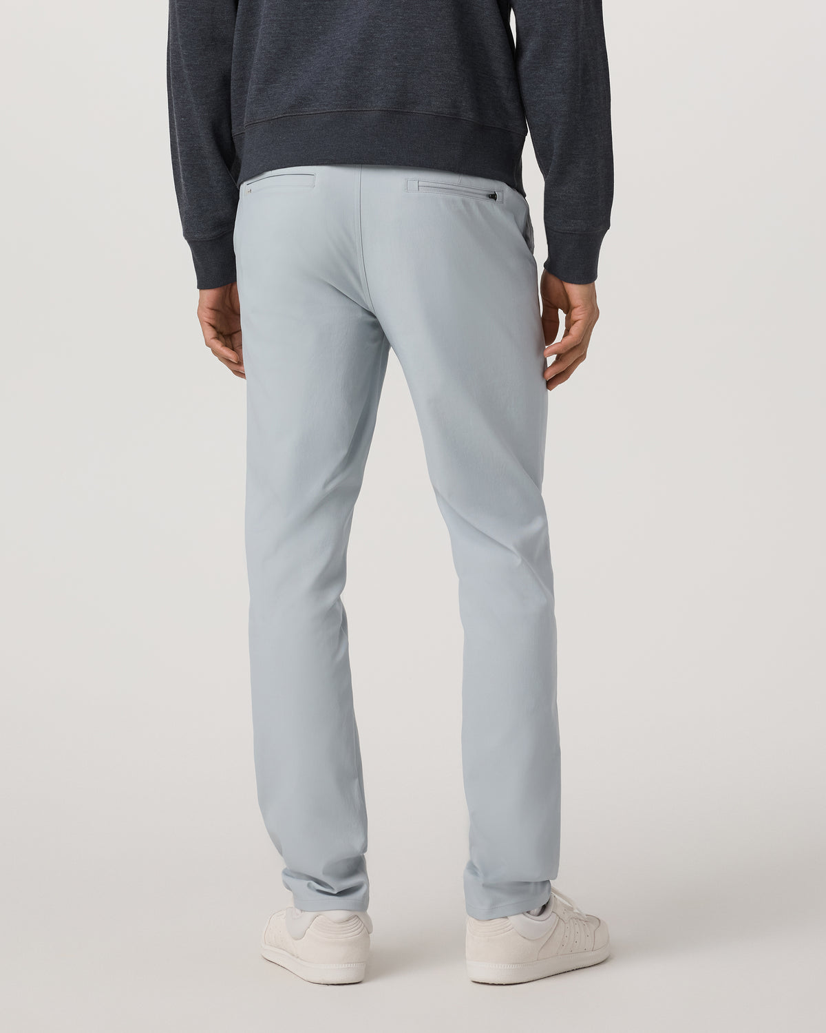 Men's Cascade Tech Chino Athletic Slim Fit 32" Blue Haze - Image 3