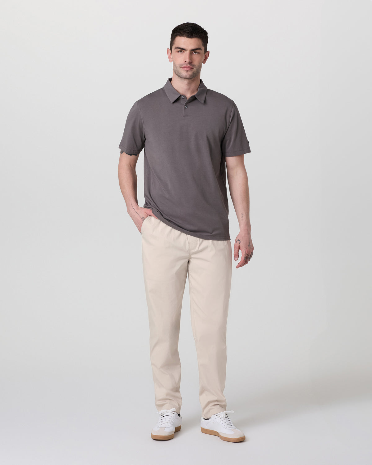 Kore Everyday Pant Lined Classic Fit 30" Oatmeal - Image 2