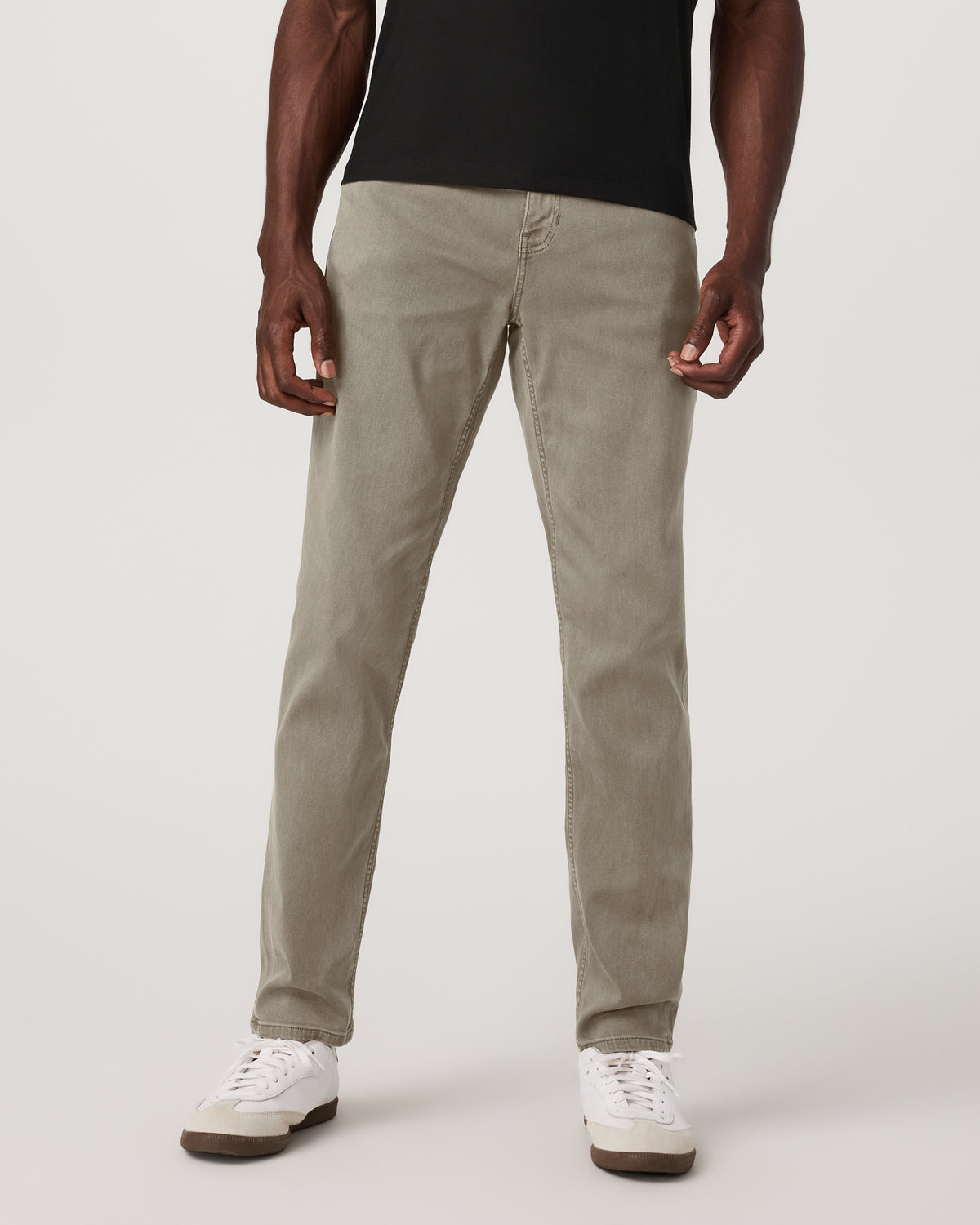 Benton Stretch Twill Pant Athletic Slim Fit 32" Taupe