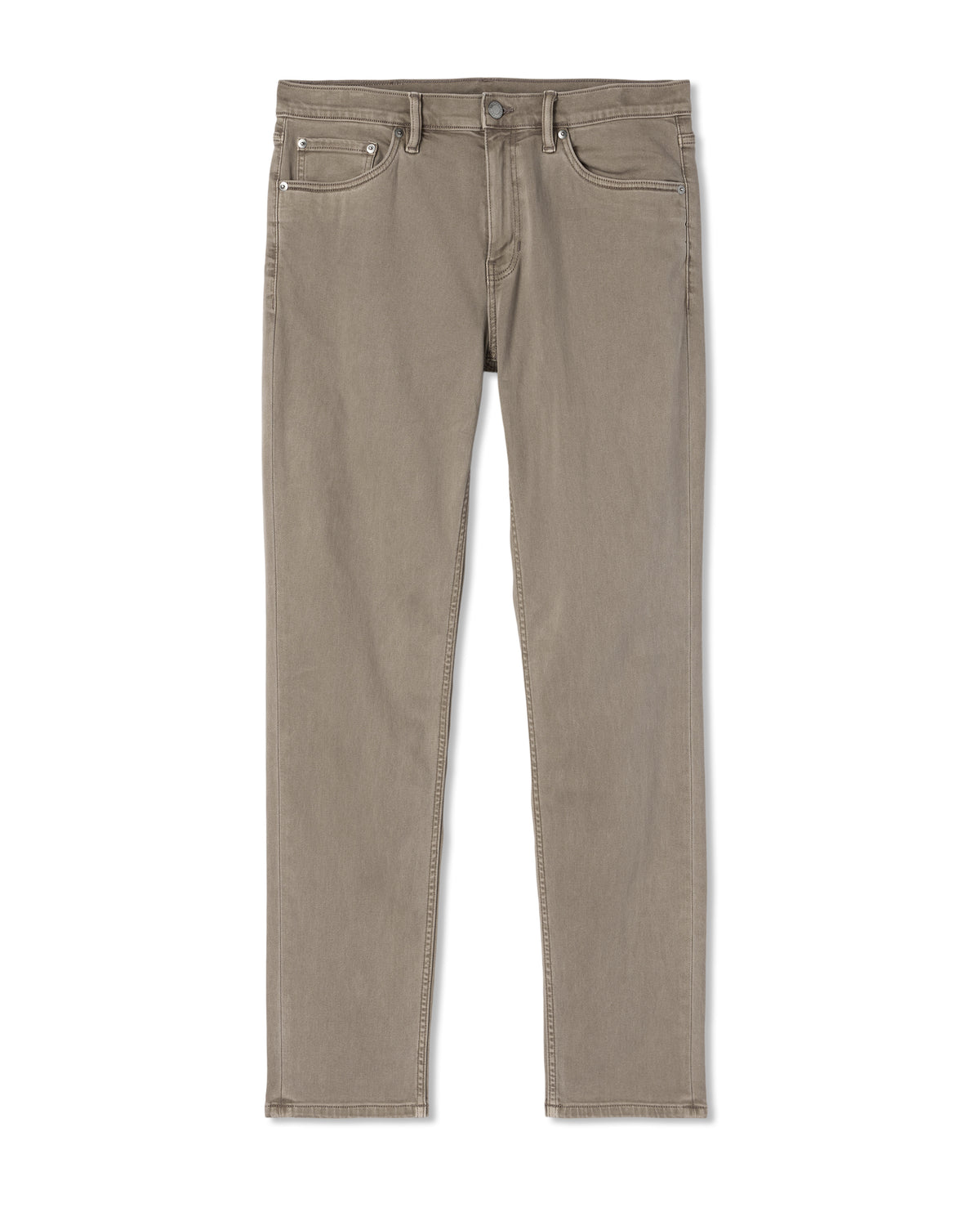 Benton Stretch Twill Pant Athletic Slim Fit 32" Taupe - Image 6