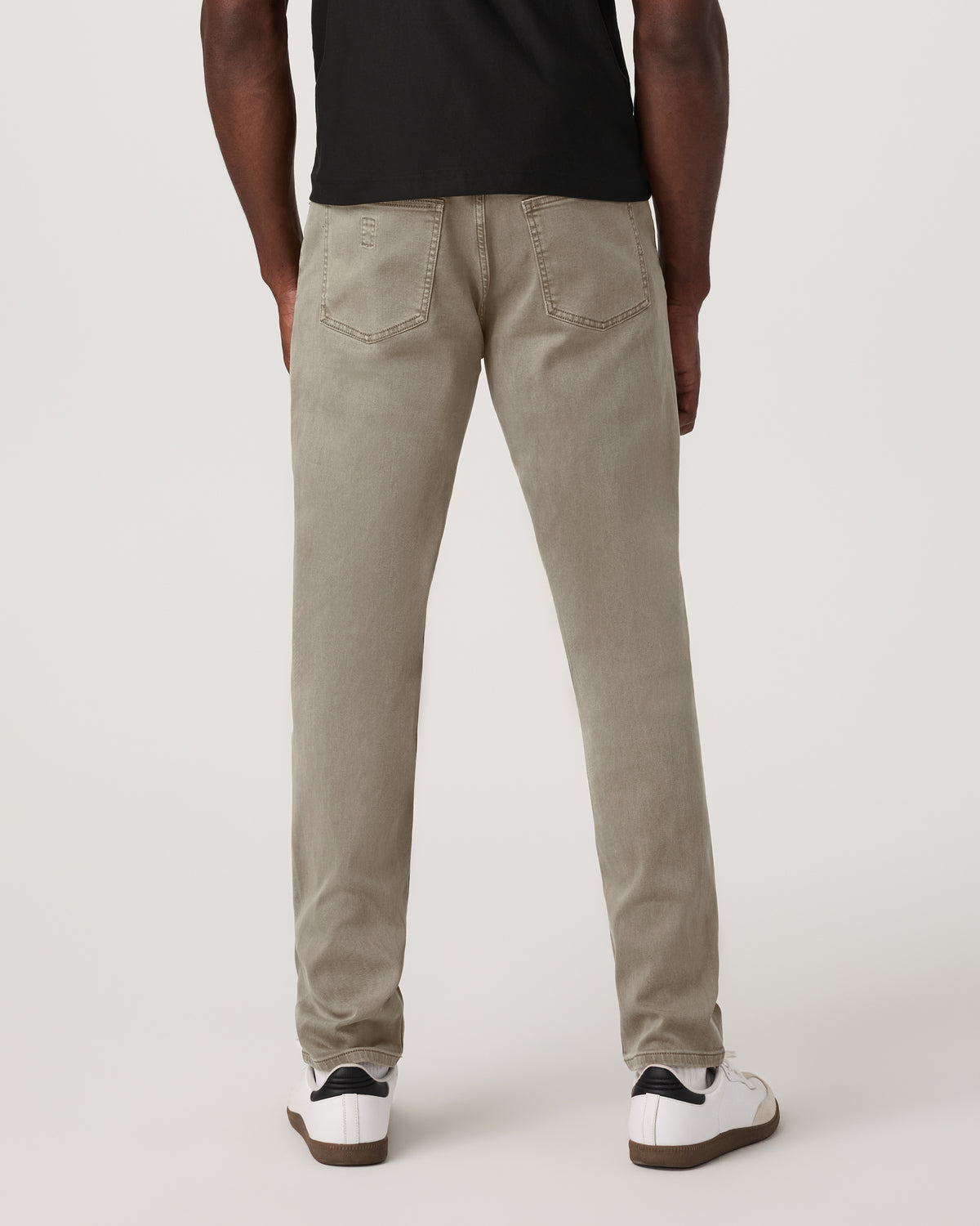 Benton Stretch Twill Pant Athletic Slim Fit 30" Taupe - Image 4