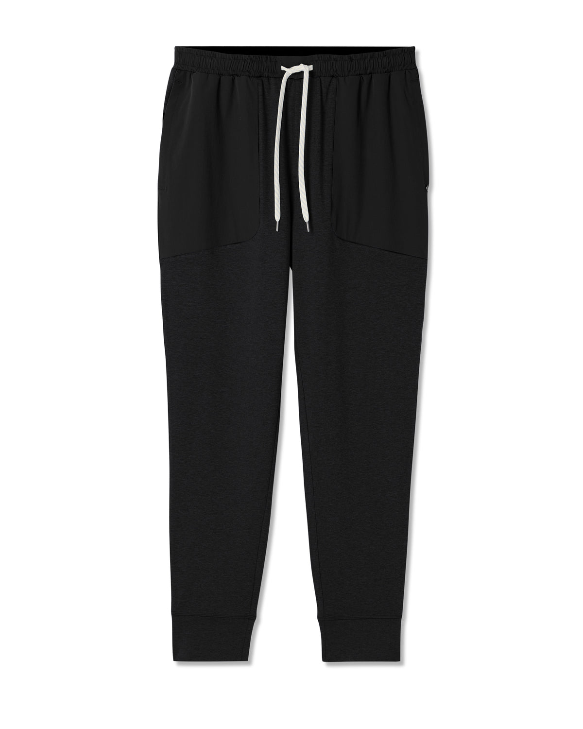 Sunday Mixed Media Jogger 28" Men's Black Joggers - Image 6