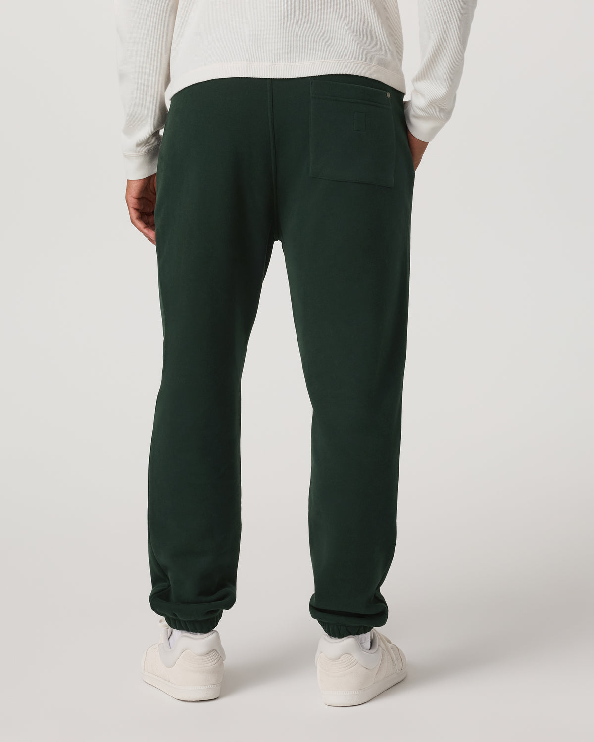 Seaside Sweatpant 28" Men's Relaxed Evergreen Sweatpant - Image 3