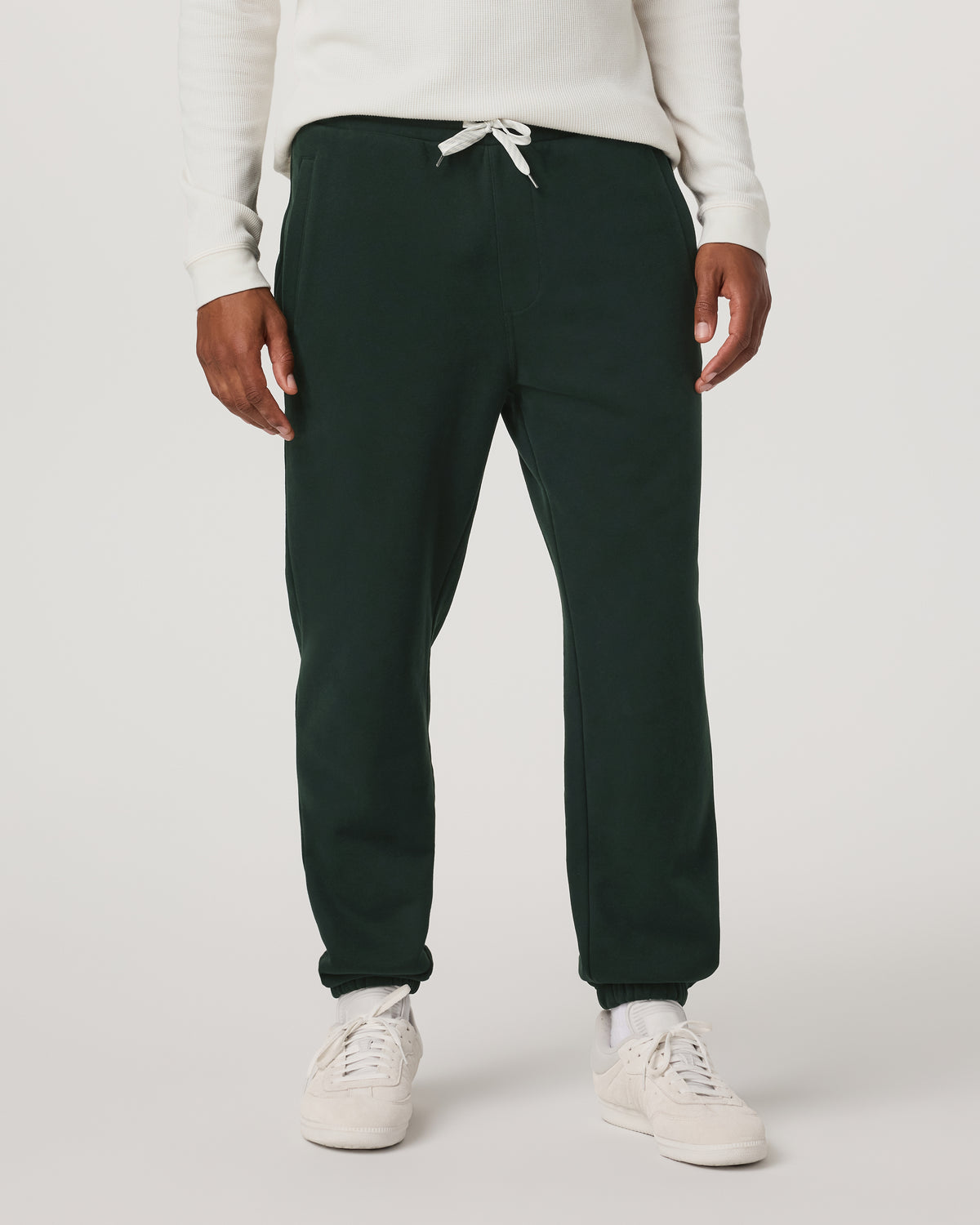 Seaside Sweatpant 28" Men's Relaxed Evergreen Sweatpant - Image 5
