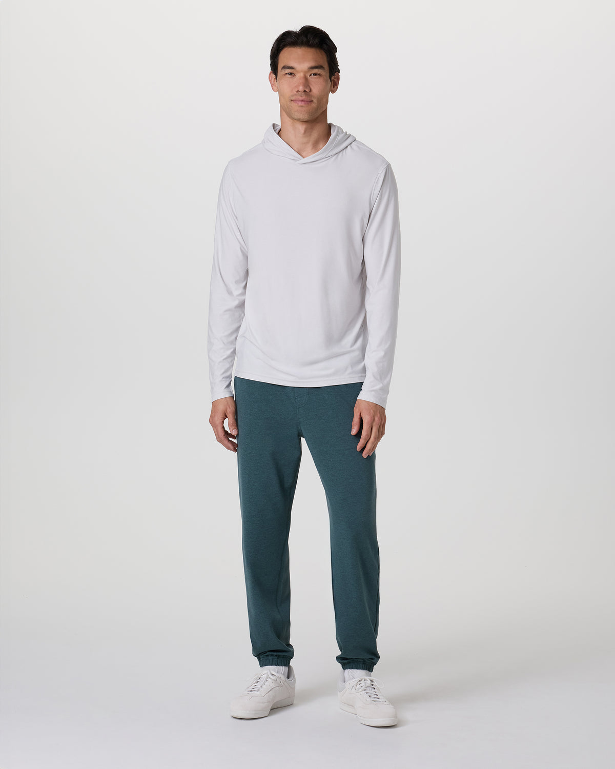 Coronado Performance Sweatpant Classic 28" Deep Sea Heather - Image 5