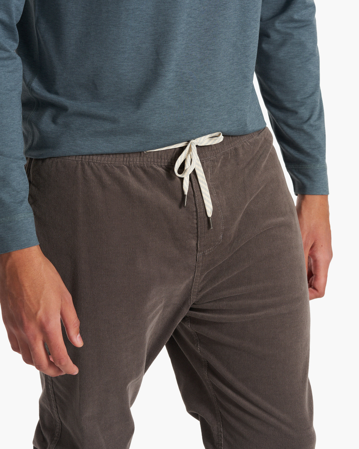 Optimist Pant Cocoa Brown Men's Corduroy Pants - Image 2