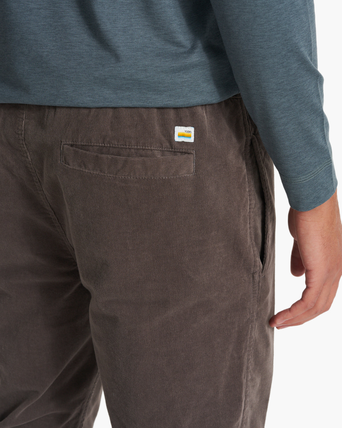 Optimist Pant Cocoa Brown Men's Corduroy Pants - Image 5