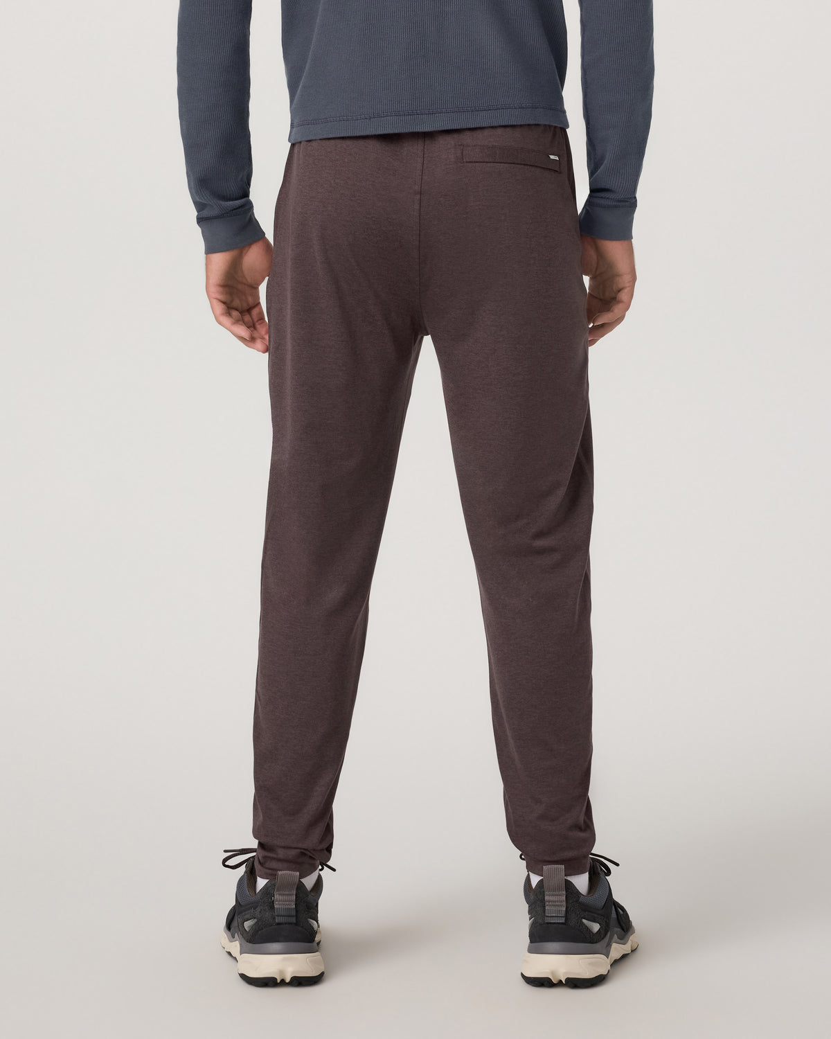 Men's Ponto Performance Jogger Sangria Heather - Image 3