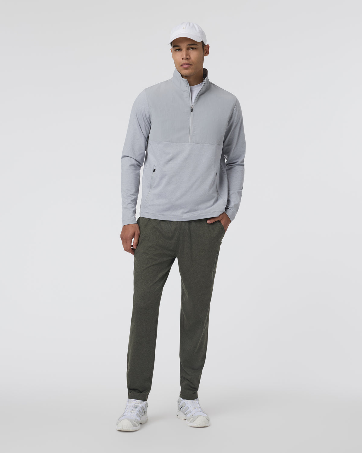 Sunday Performance Track Pant 2.0 Kale Heather - Image 2