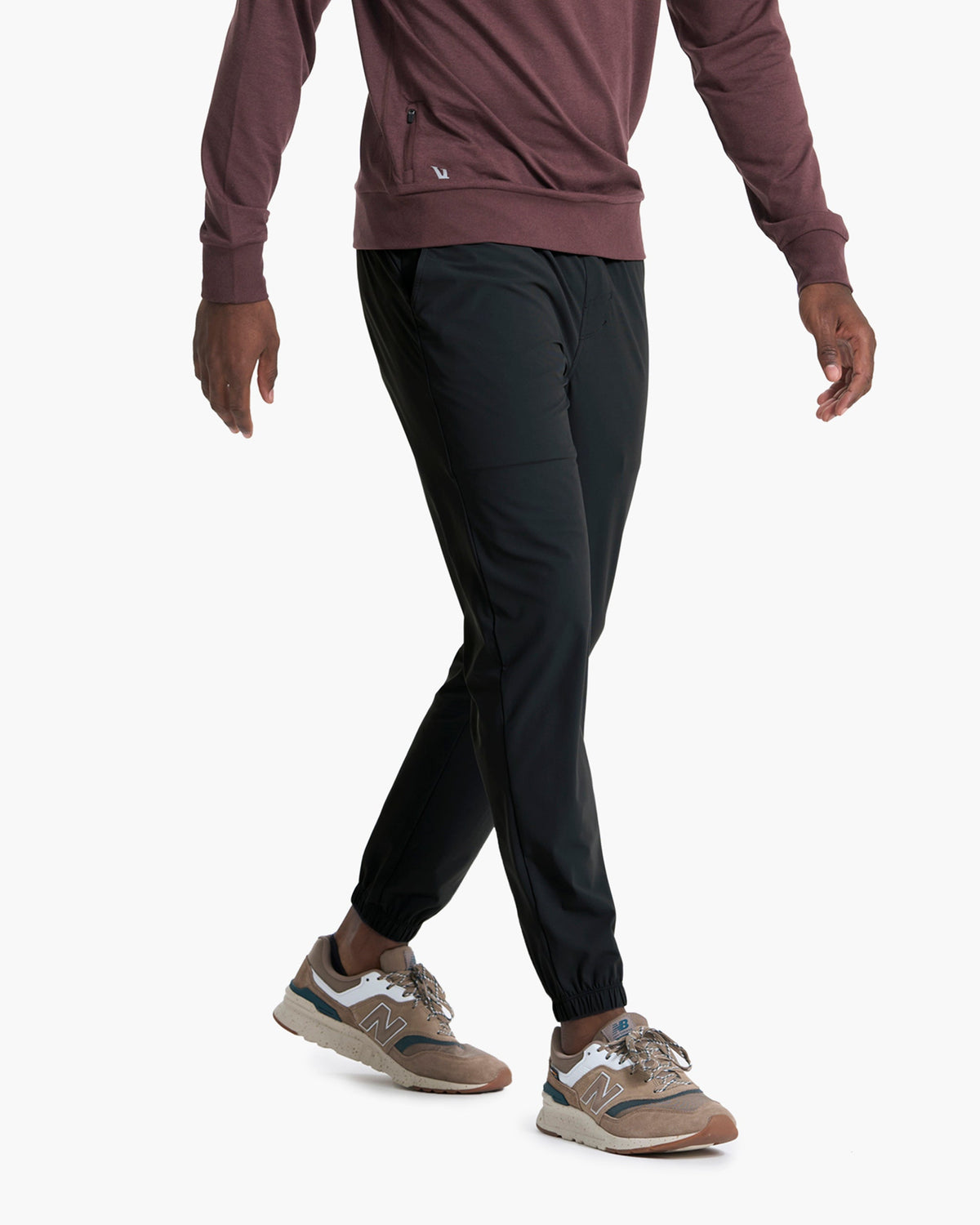 Fleet Jogger Men's Black Training Joggers - Image 2