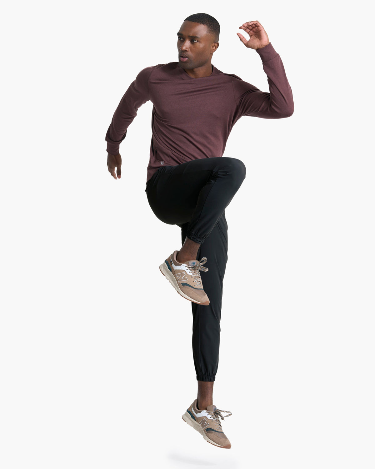 Fleet Jogger Men's Black Training Joggers - Image 4