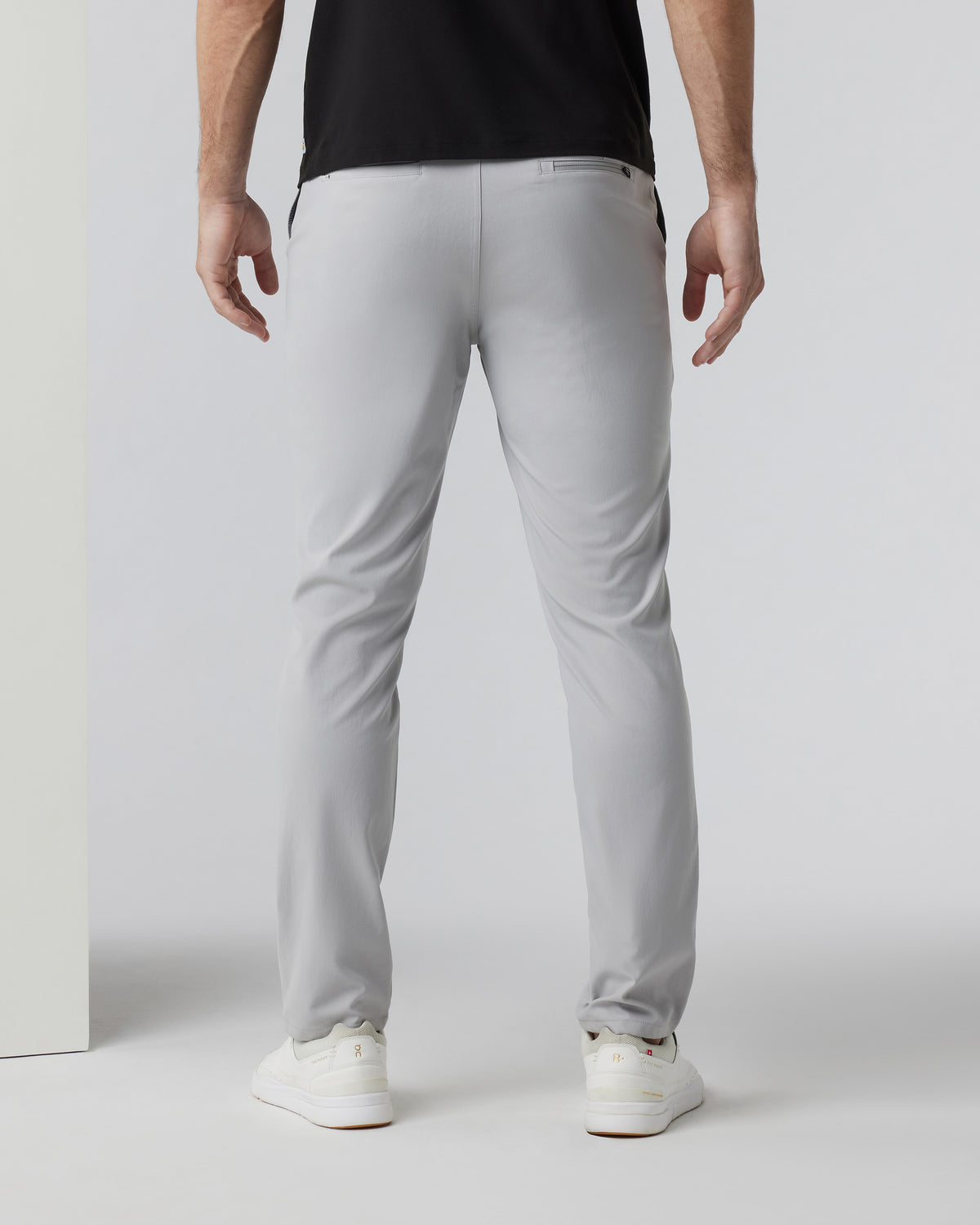 Cascade Tech Chino Pant - Fog Grey Slim Tech Chino - Image 2