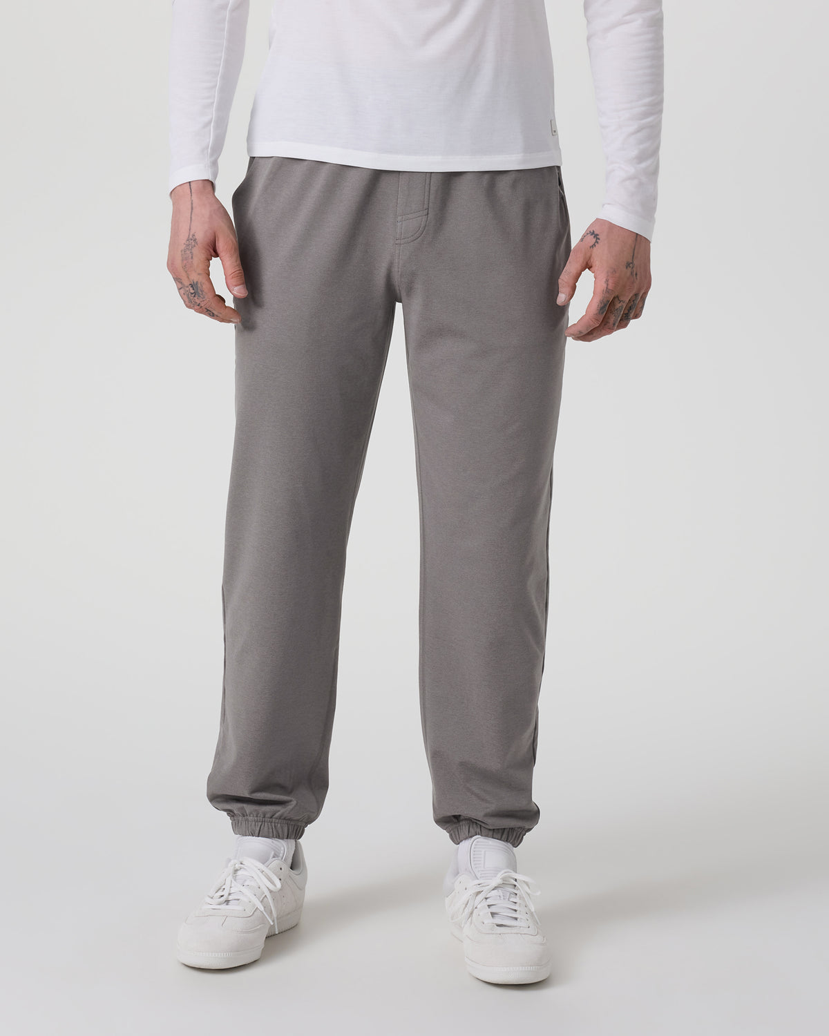 Coronado Performance Sweatpant Classic 28" Dolomite Heather - Image 5