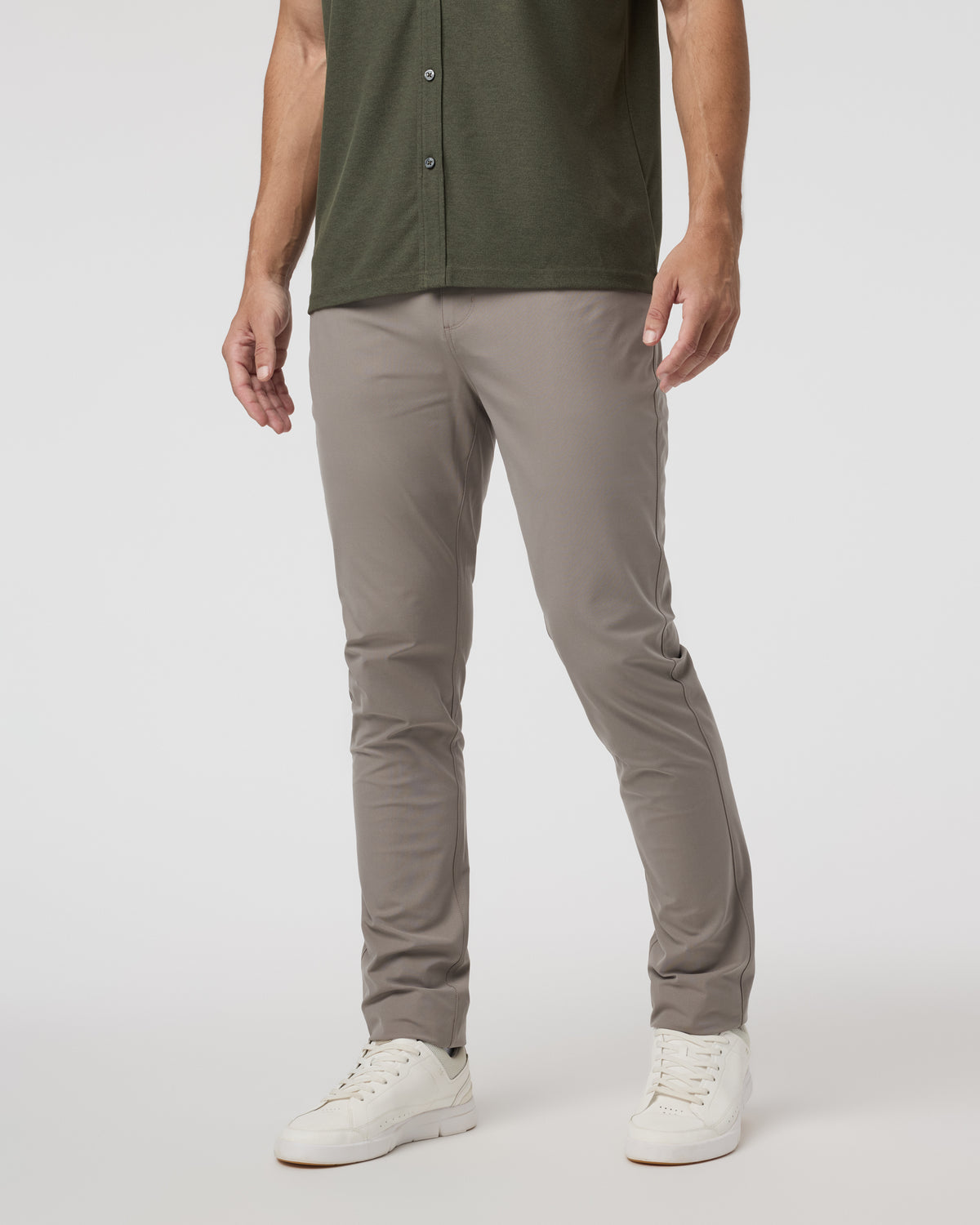 Meta Pant Athletic Slim 34" Mocha