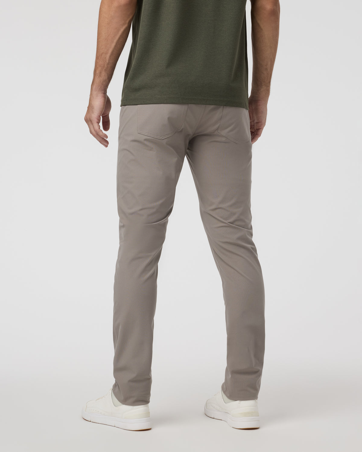 Meta Pant Athletic Slim 34" Mocha - Image 2