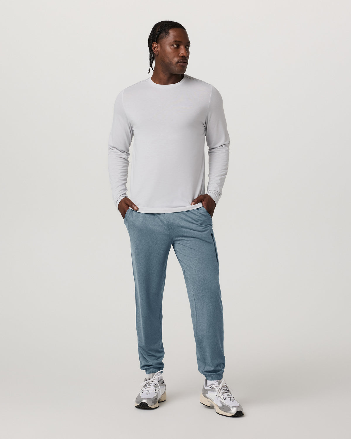 Men's Sunday Performance Sweatpant 30" Smoke Blue - Image 5