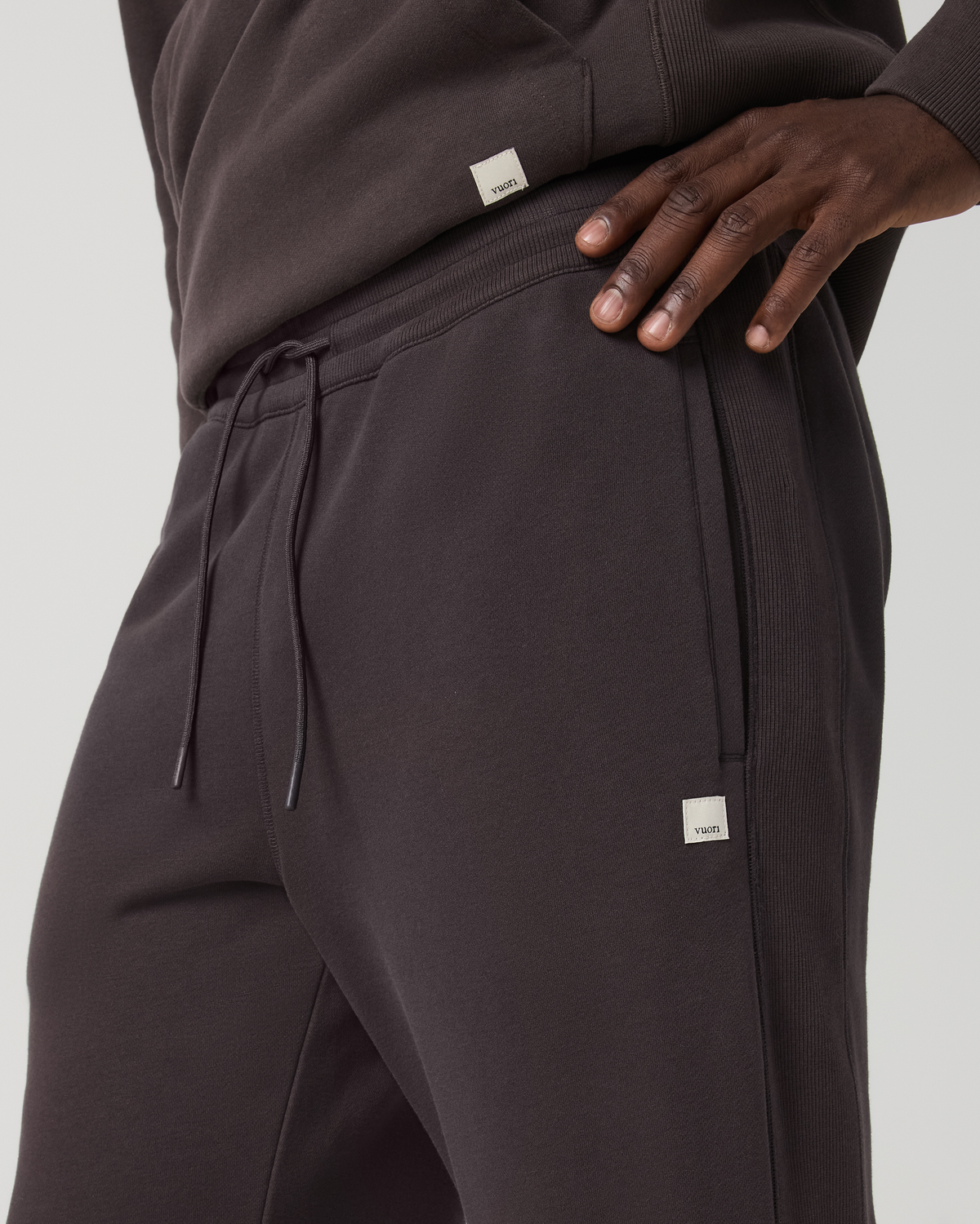 Cypress Vintage Jogger 28" Men's Comfy Soot Joggers - Image 2