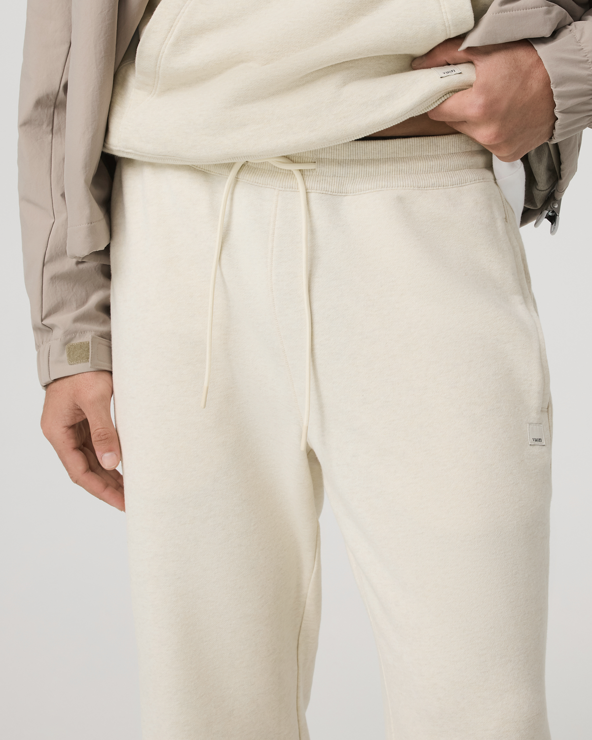Men's Cypress Vintage Jogger 28" Buttermilk Heather - Image 2