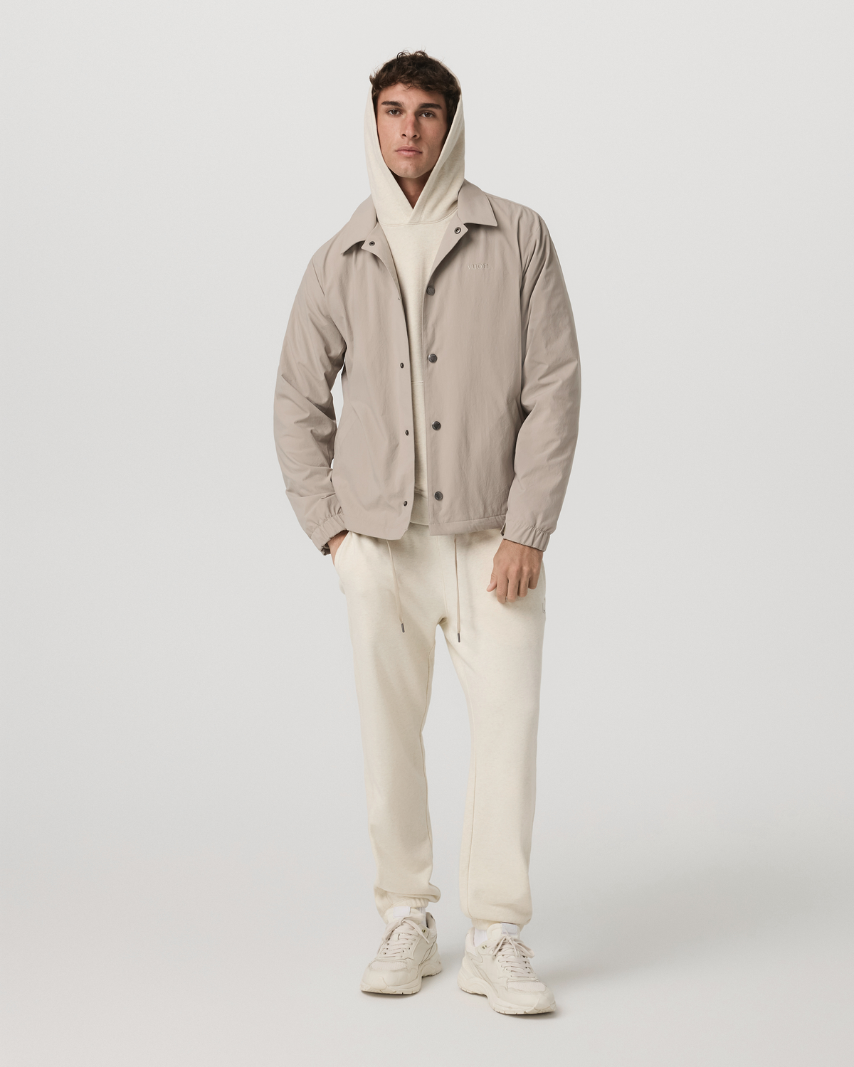 Men's Cypress Vintage Jogger 28" Buttermilk Heather - Image 4