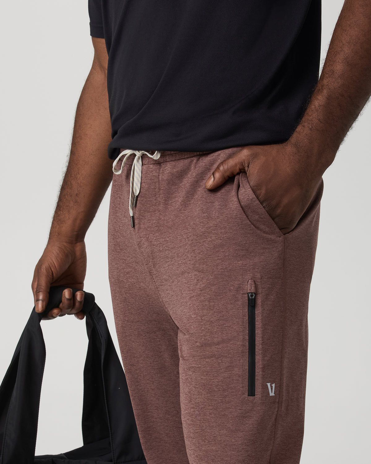Sunday Performance Jogger 28" Sable Heather Joggers - Image 2