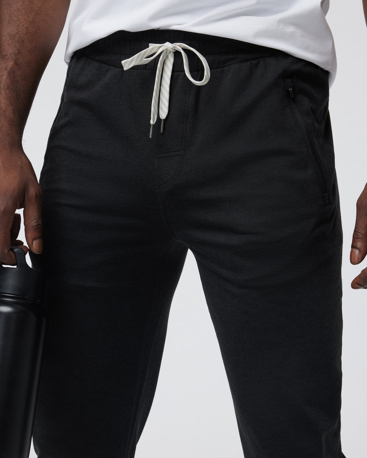 Ponto Performance Jogger Athletic Slim Fit 30" Black Heather - Image 2