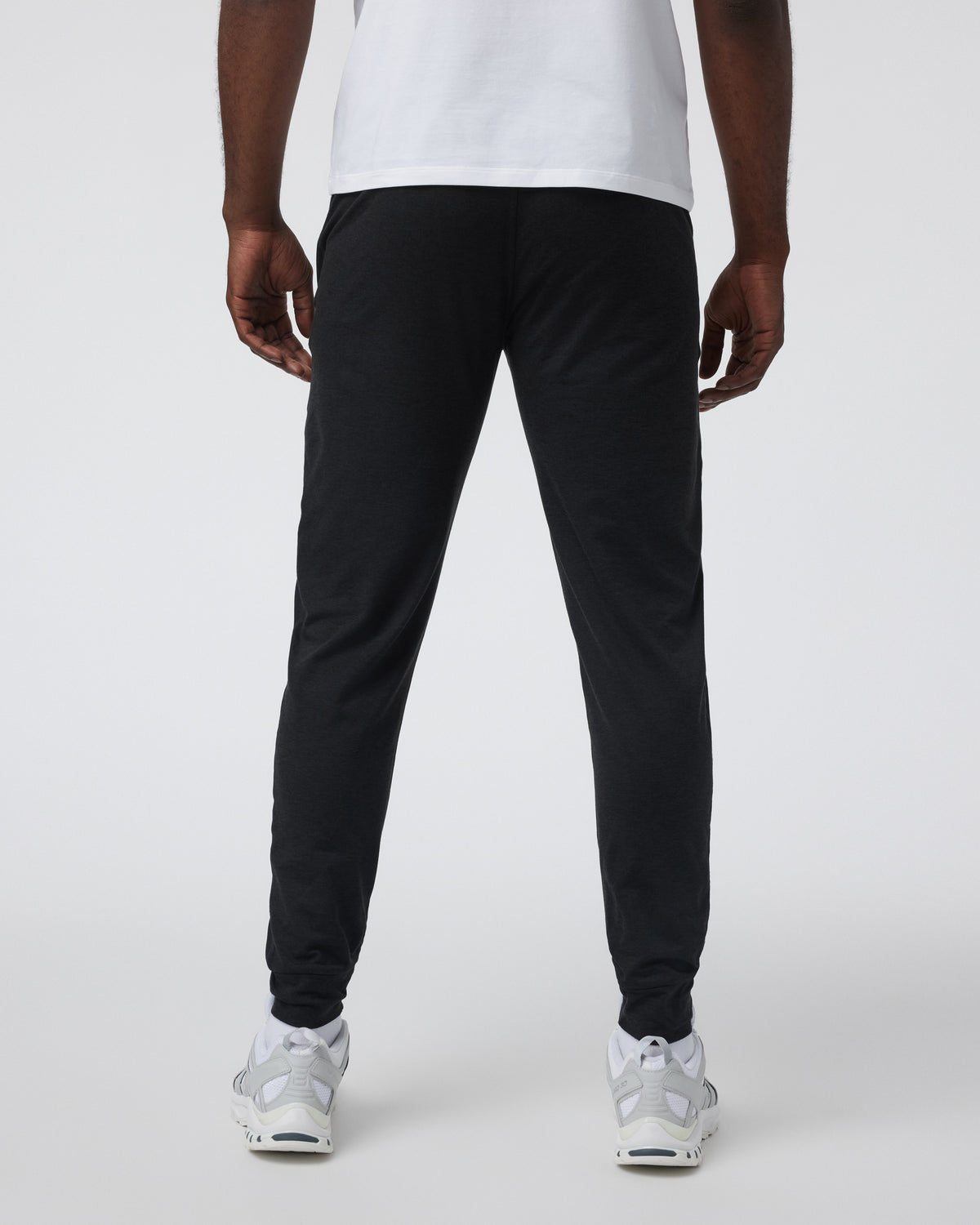 Ponto Performance Jogger Athletic Slim Fit 30" Black Heather - Image 3