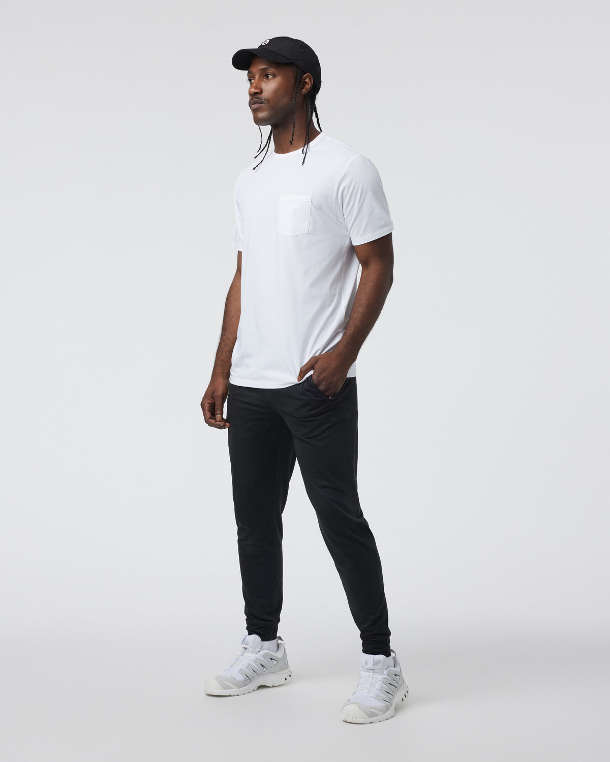 Ponto Performance Jogger Athletic Slim Fit 30" Black Heather - Image 4