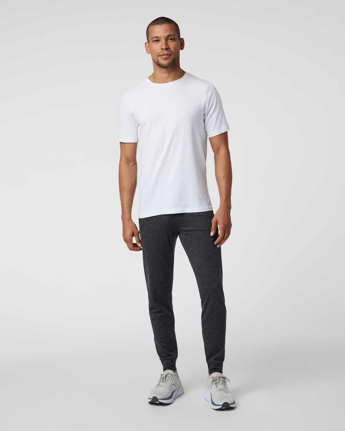 Ponto Performance Jogger Athletic Slim Fit 30" Charcoal Heather - Image 3