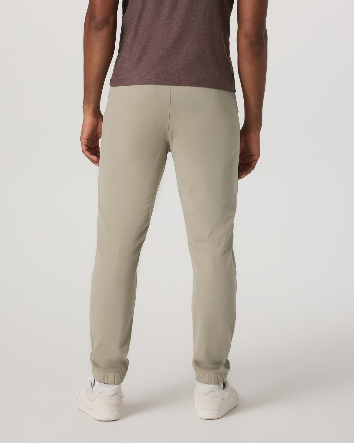 Meta Jogger 30" Men's Truffle Performance Knit Joggers - Image 3