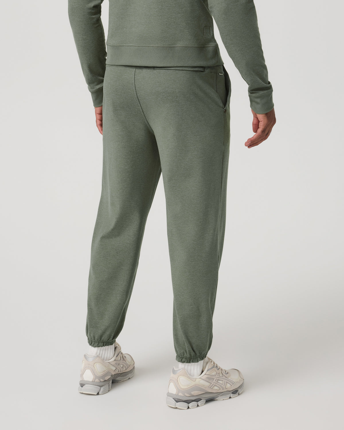 Coronado Sweatpant Men's Light Oregano Heather Pants - Image 3