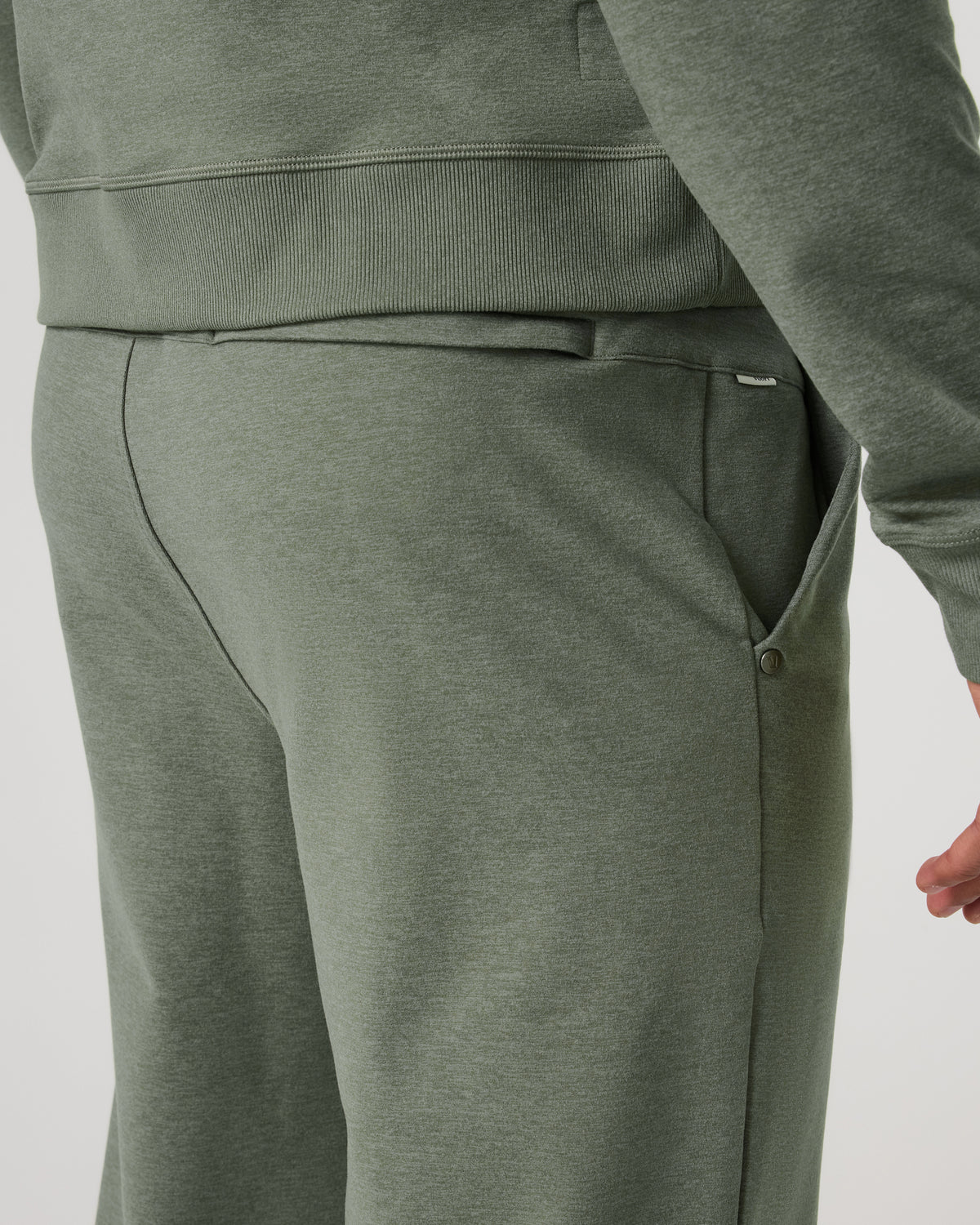 Coronado Sweatpant Men's Light Oregano Heather Pants - Image 4