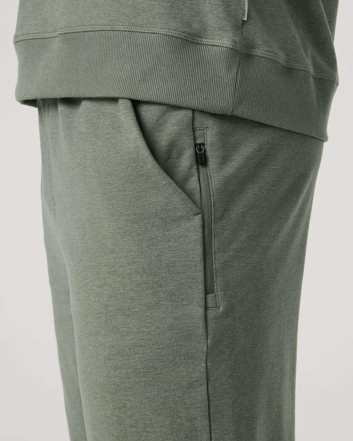 Coronado Sweatpant Men's Light Oregano Heather Pants - Image 6