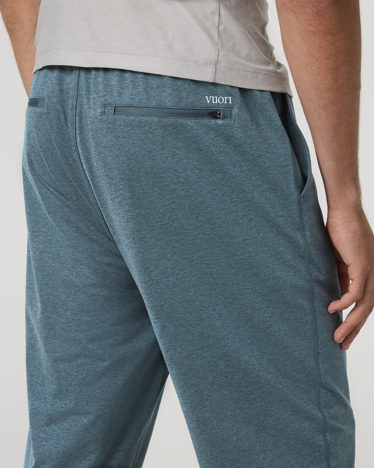 Men's Sunday Performance Sweatpant Blue Sea Heather - Image 4