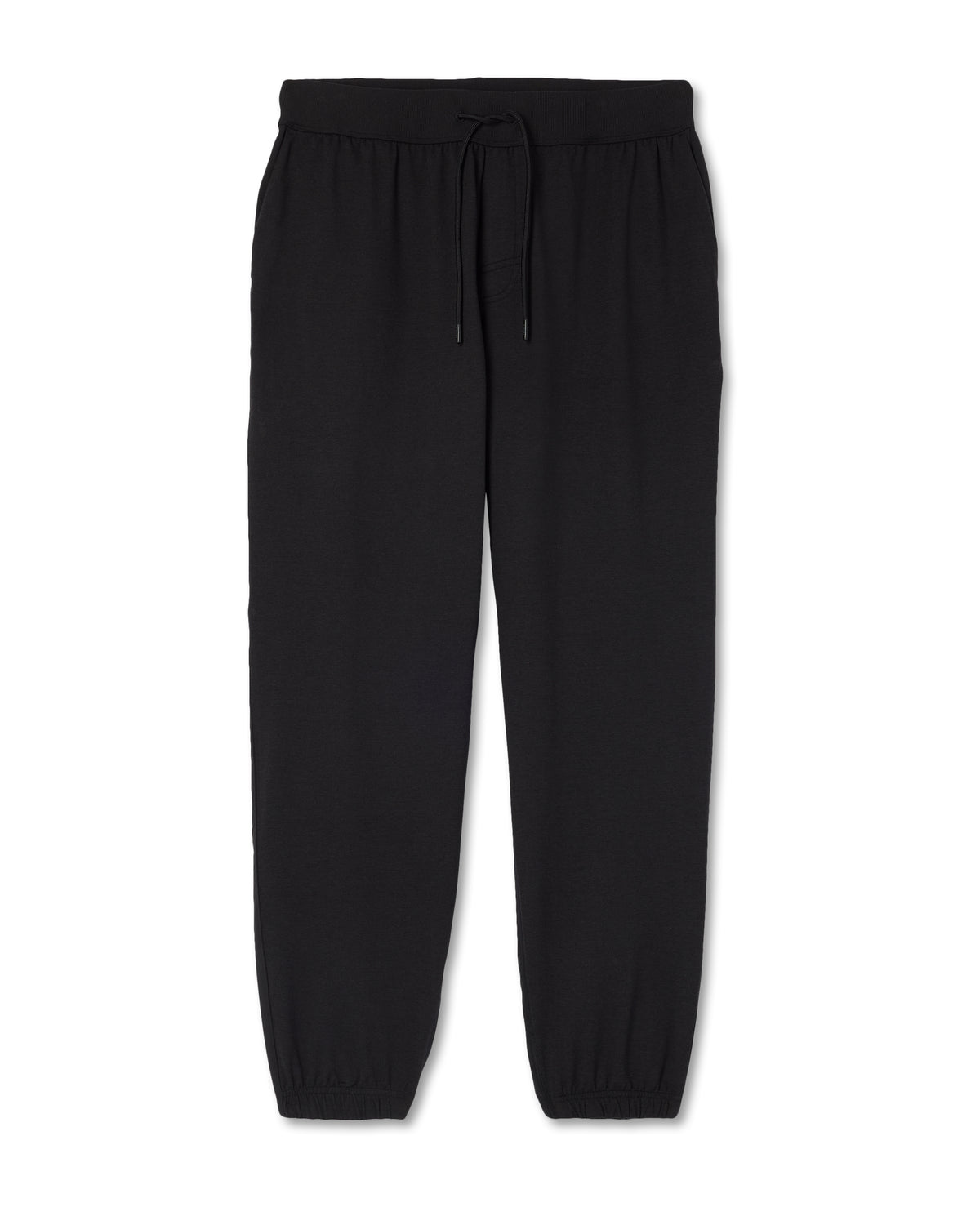 Men's Coronado Mixed Media Sweatpant 28" Black Heather - Image 6