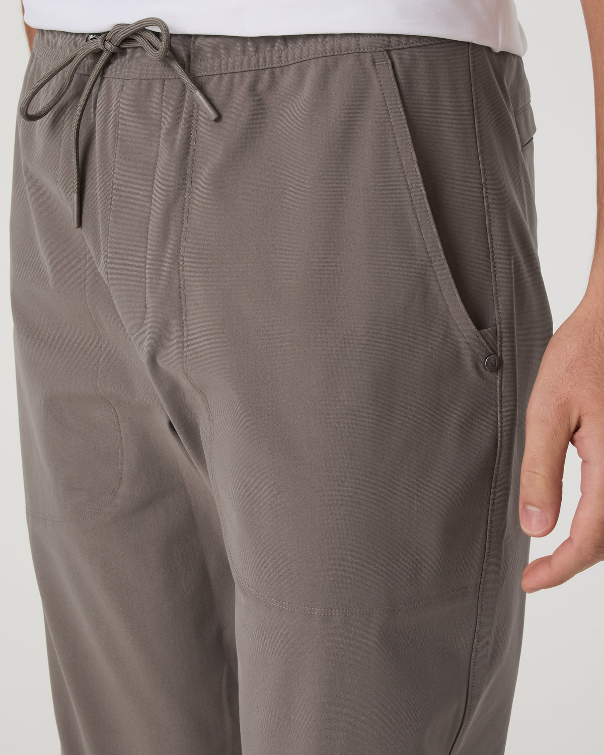 Meta Jogger 30" Men's Smokey Taupe Classic Fit Joggers - Image 2