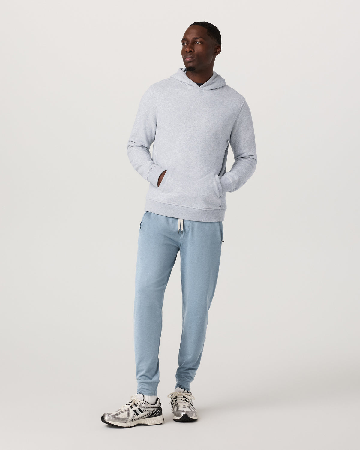 Ponto Performance Jogger 30" Men's Flint Heather Jogger - Image 3