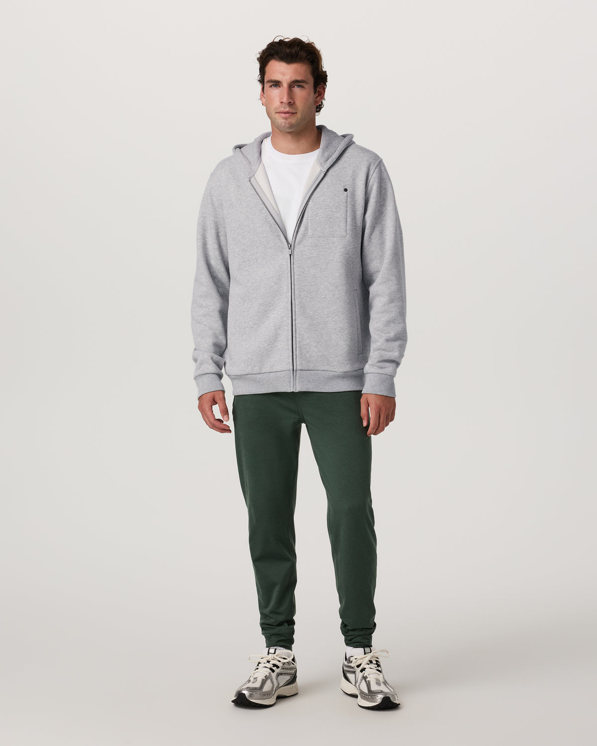 Men's Ponto Performance Jogger 30" Spruce Heather - Image 4